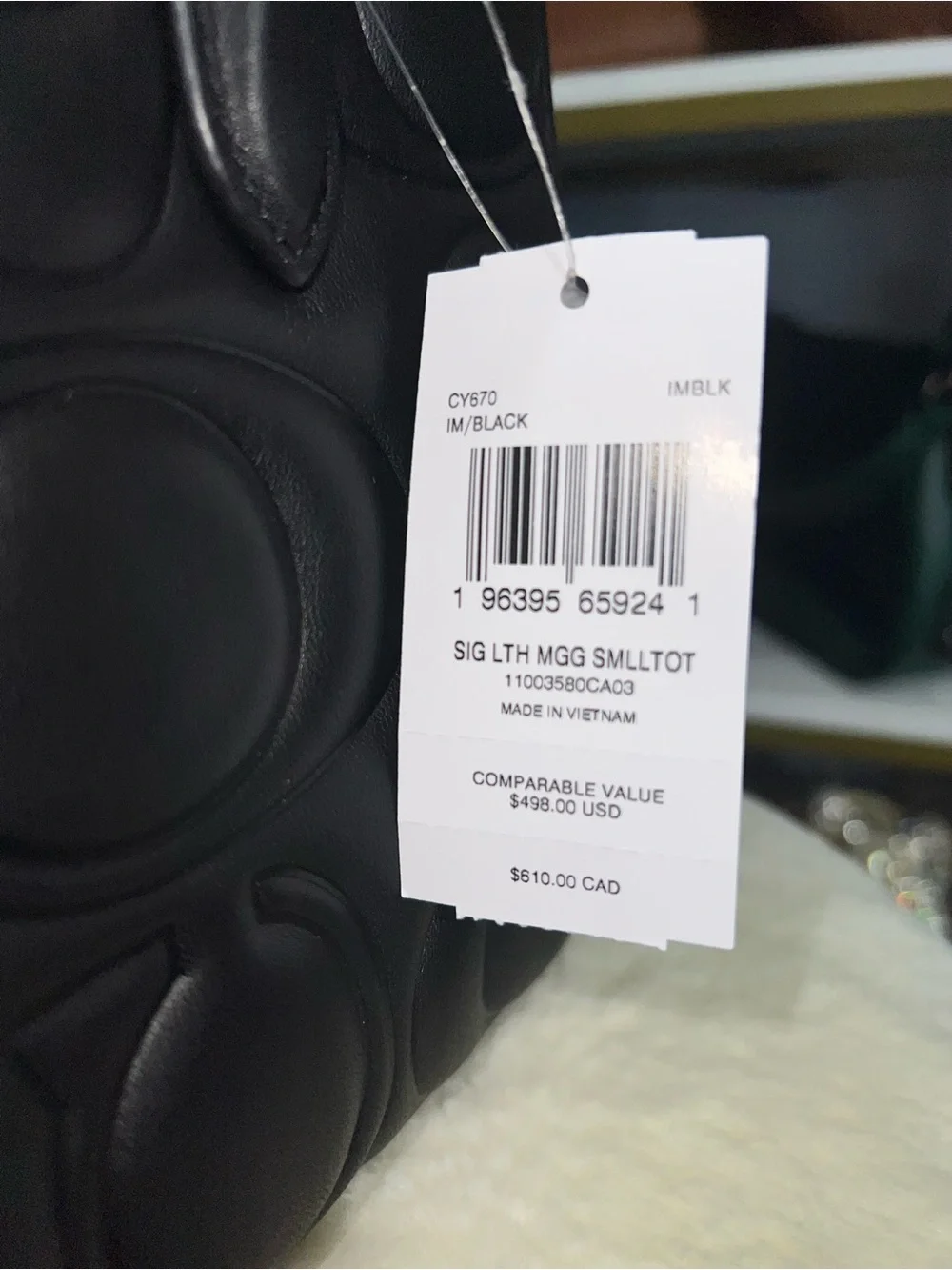 NWT Coach Small Maggie Tote Bag in Signature Leather - Picture 2 of 5